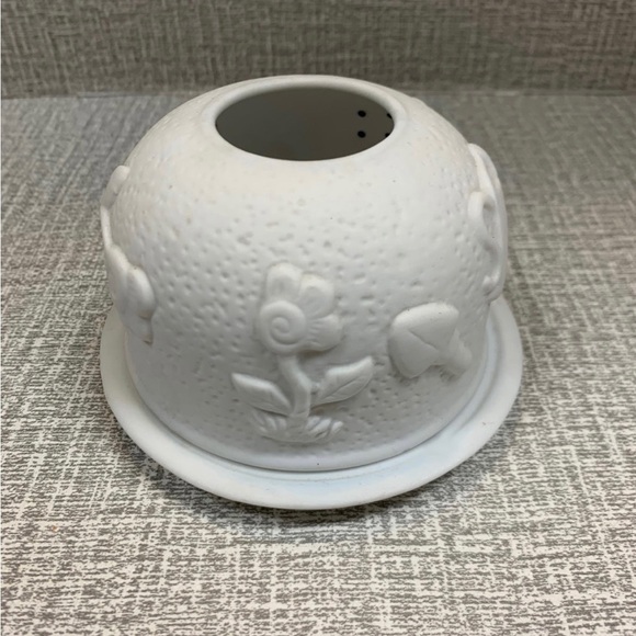 Vintage Dome Fairy Light Lithophane Porcelain Hand Painted - Picture 5 of 12